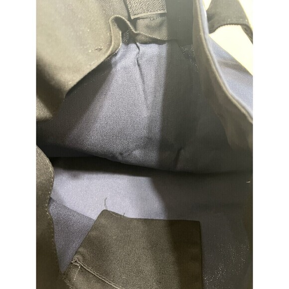 Disney Mickey Mouse Navy Canvas Tote Rainbow Sparkle Stars Butterfly Clouds - Picture 5 of 6